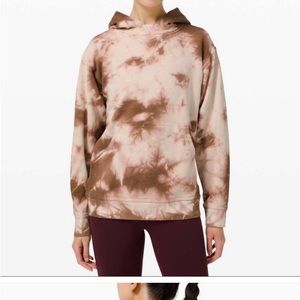 Lululemon All Yours Hoodie Earth Dye. Size 8.